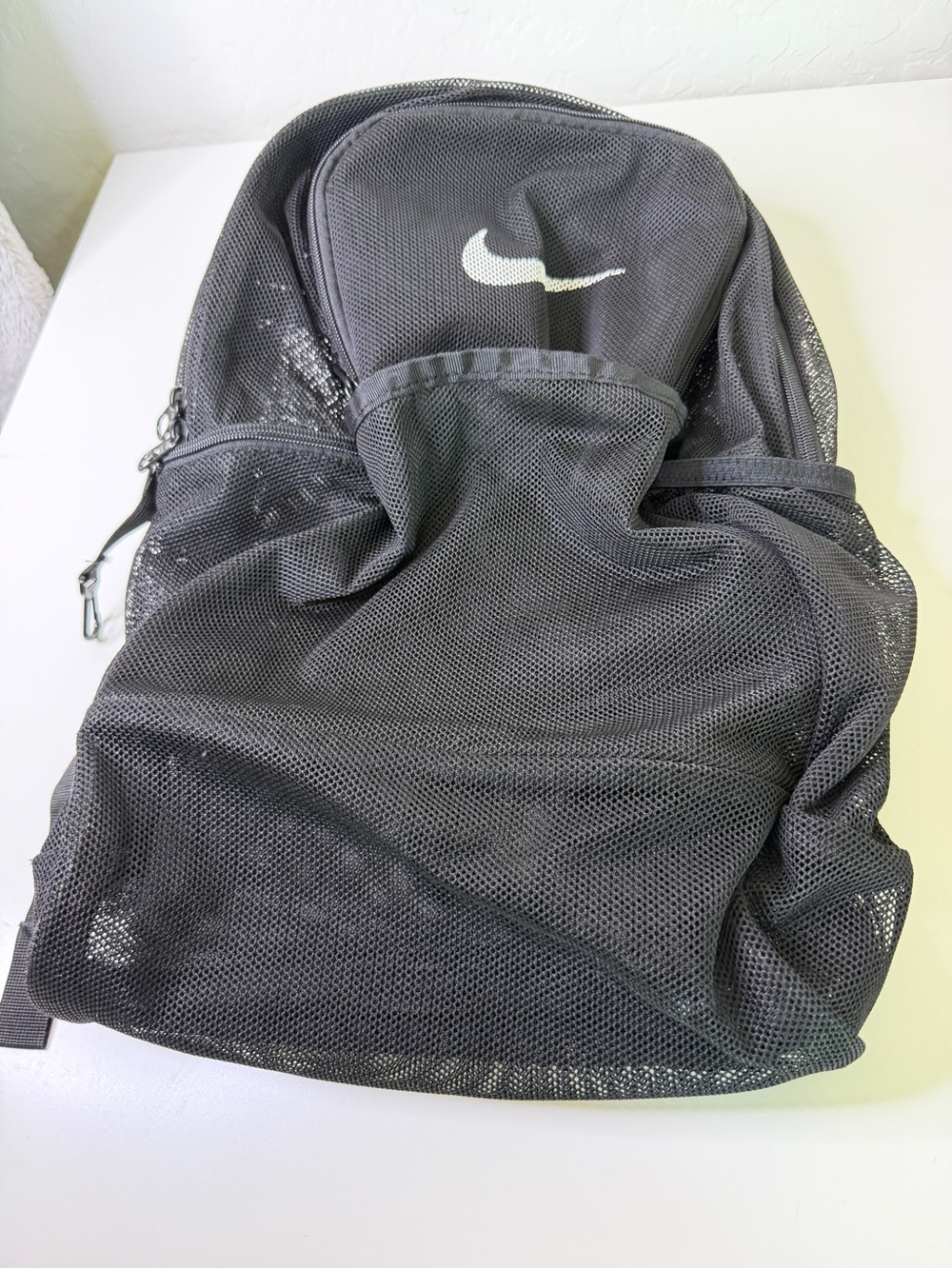 Nike Black Brasilla Mesh Training Backpack - Versatile Men’s Bag